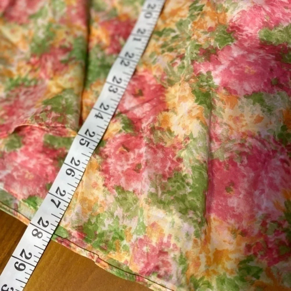 Jones New York dusty rose Cottagecore floral skirt‎ size 6 NWT